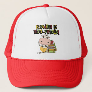 Casquette La lecture est MOO-velous