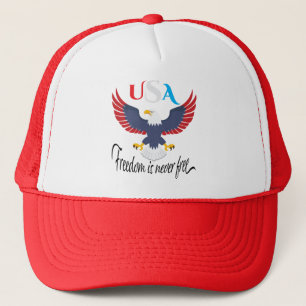 Casquette La liberté n'est jamais gratuite USA