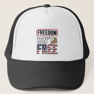 Casquette La liberté n'est pas gratuite modèle de t-shirt pa