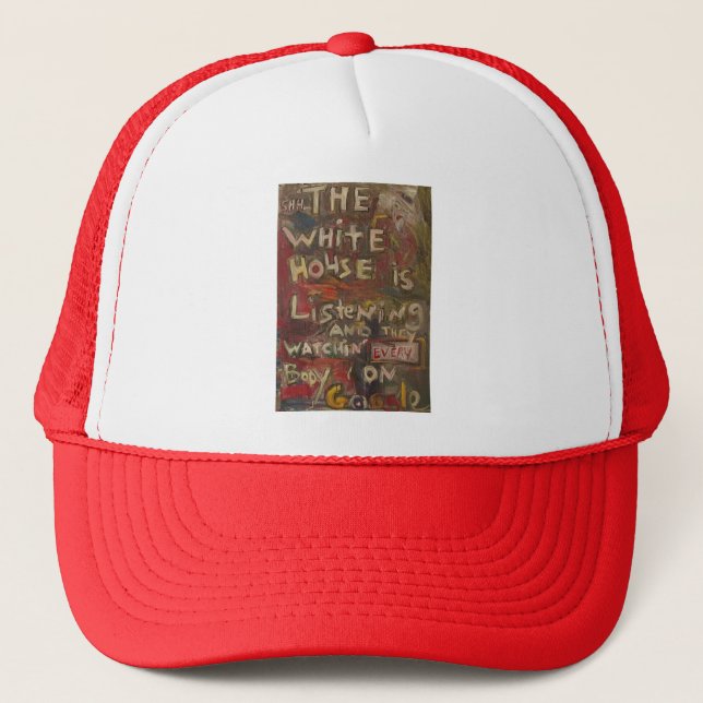 Casquette la maison blanche écoute II (Devant)