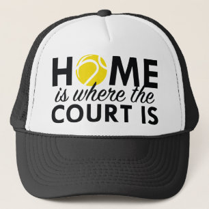 Casquette La Maison Est Là Où Se Trouve La Cour