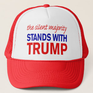 Casquette La majorité silencieuse se tient avec l'atout