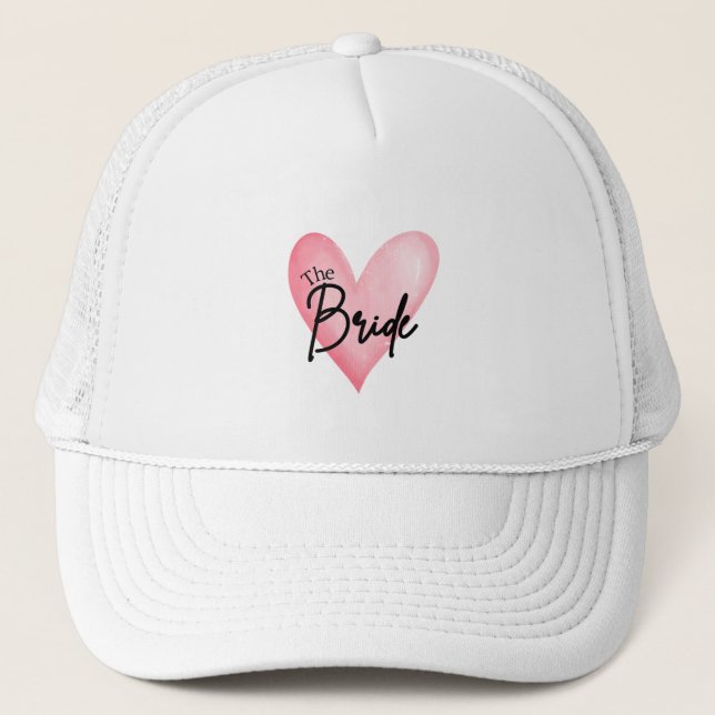 Casquette La Mariée - Chapeau à Cœur (Devant)