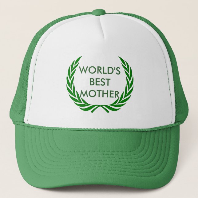 Casquette La meilleure mère du monde (Devant)