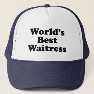 Casquette La meilleure serveuse du monde