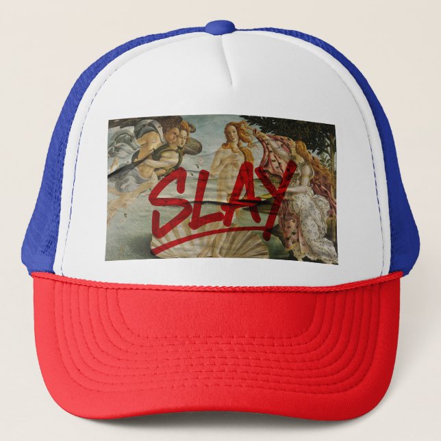 Casquette La Naissance de Vénus – SLAY (Red Marker Remix) (Devant)