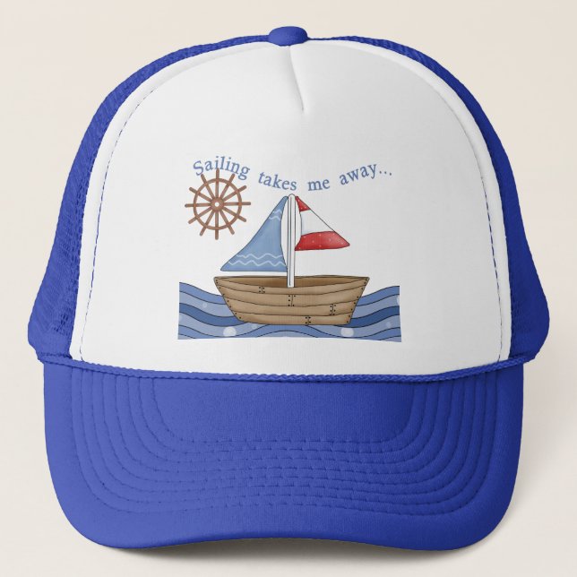 Casquette La navigation m'enlève (Devant)