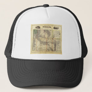 Casquette La nouvelle carte 1883 de Holt du Wyoming par le