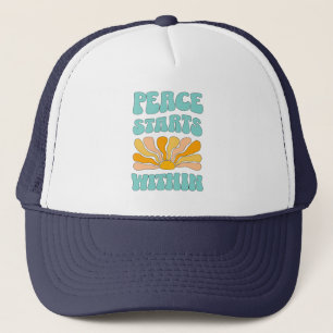 Casquette La paix commence en vous		