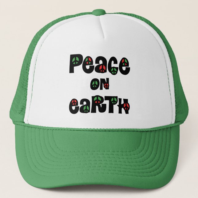 Casquette La Paix sur Terre Noël (Devant)