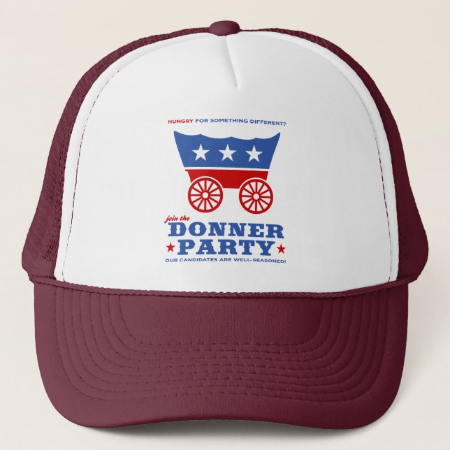 Casquette La partie de Donner - affamée pour quelque chose (Devant)