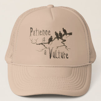 Casquette La patience est un vautour