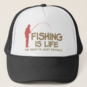 Casquette La pêche, c'est la vie