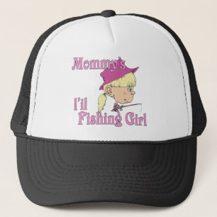 Casquette La petite fille de pêche de maman