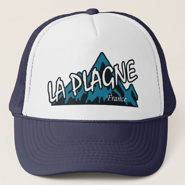Casquette La Plagne France Montagnes (Devant)