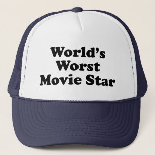 Casquette La plus mauvaise star de cinéma du monde