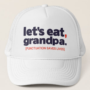 Casquette La ponctuation sauve des vies