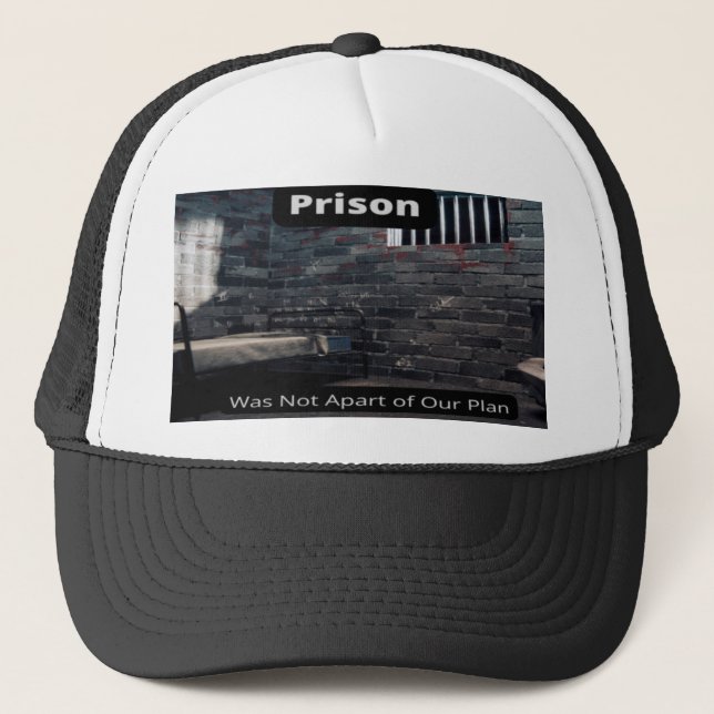 Casquette La prison ne faisait pas partie de notre plan Homm (Devant)
