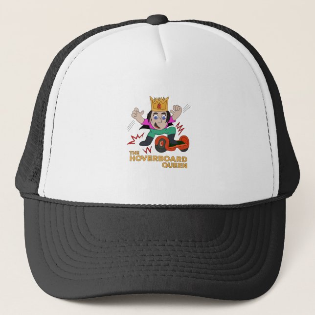 Casquette La reine du Hoverboard (Devant)