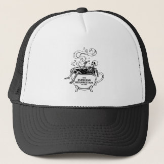 Casquette La Résurrection de l'Espresso Squelette Drôle de C