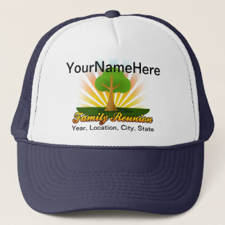 Casquette La Réunion de famille faite sur commande, arbre
