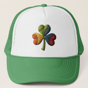 Casquette La Saint-Patrick Baseball Trèfle Chanceux en Fil