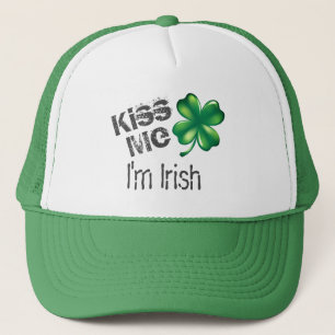Casquette La Saint-Patrick Embrassez-Moi Je Suis Irlandais,
