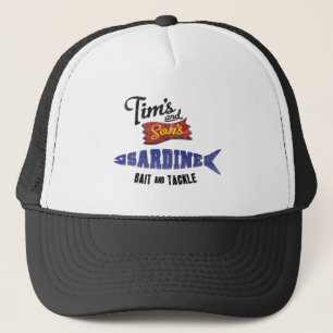 Casquette La sardine de Tim et de fils, l'amorce et le