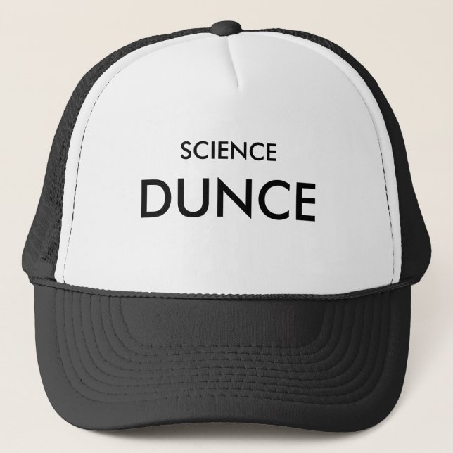 CASQUETTE LA SCIENCE, CANCRE (Devant)