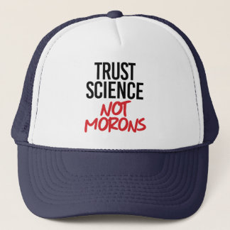 Casquette La science de la confiance et non les mortels