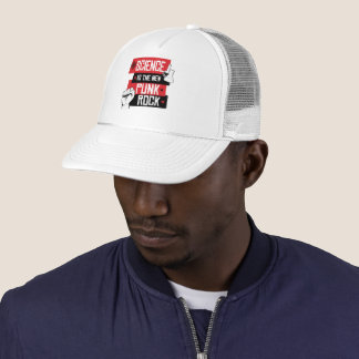 CASQUETTE LA SCIENCE EST LE NOUVEAU ROCHER DE PUNK