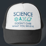 Casquette La science ne se soucie pas de ce que vous croyez<br><div class="desc">La science ne se soucie pas de ce que vous croyez</div>
