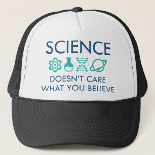 Casquette La science ne se soucie pas de ce que vous croyez