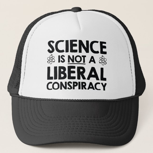Casquette La Science N'Est Pas Une Conspiration Libérale (Devant)