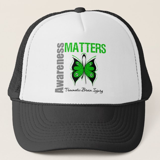 Casquette La sensibilisation, c'est important Beurre Traumat (Devant)