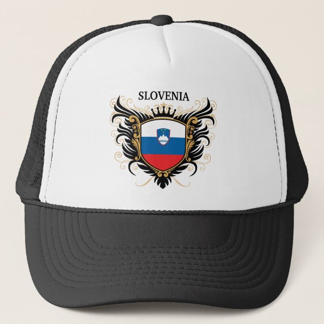 Casquette La Slovénie [personnalisez] (Devant)