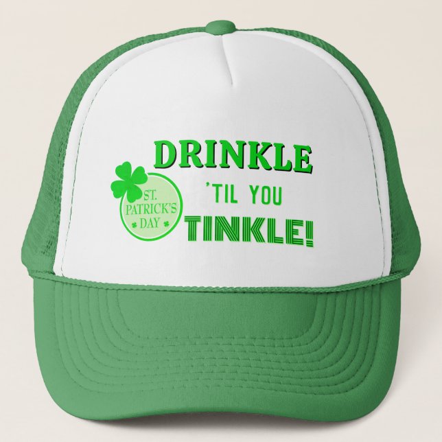 Casquette La St Patrick FUN ! Meilleur groupe ou individu (Devant)