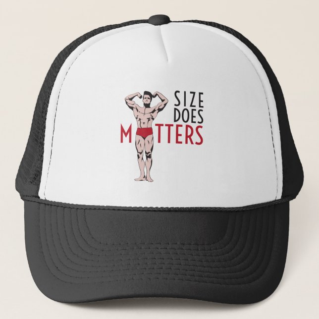Casquette La taille fait des sujets avec le culturiste (Devant)