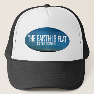 Casquette La terre est plate - faites votre recherche