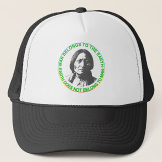 Casquette La terre n'appartient pas à l'homme