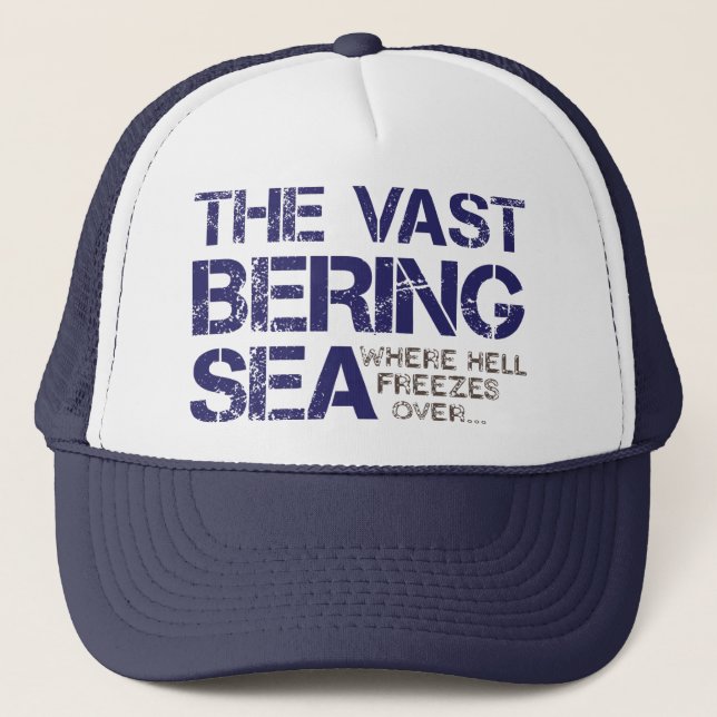 CASQUETTE LA VASTE MER DE BÉRING… (Devant)
