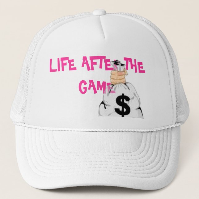 CASQUETTE LA VIE APRÈS THE GAME (Devant)