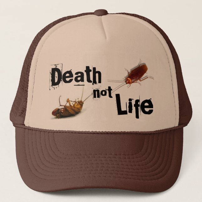 Casquette La vie de la mort pas (Devant)