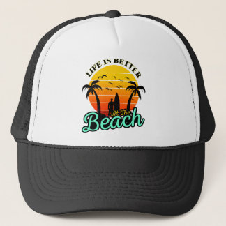 Casquette la vie est meilleure au Beach