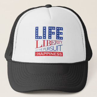 Casquette La vie, liberté et la poursuite du bonheur