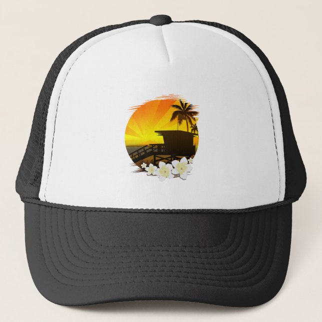 Casquette La Vie Plage (Devant)