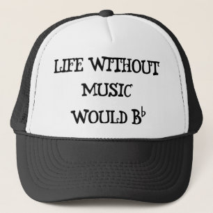 Casquette La vie sans musique