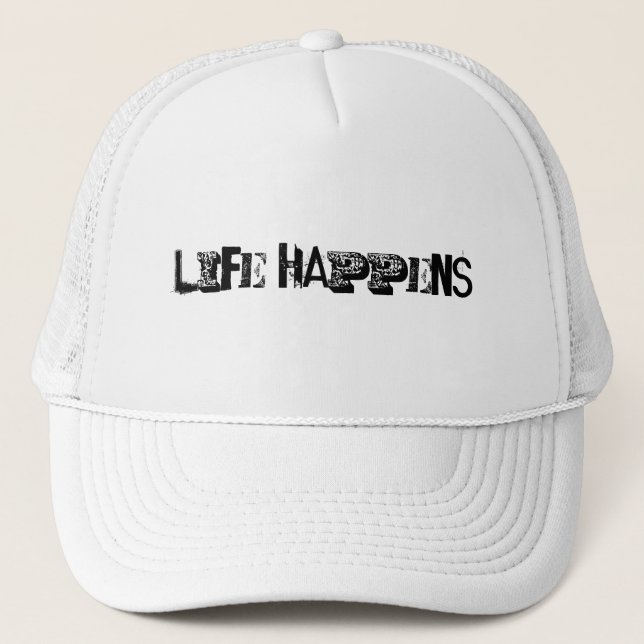 Casquette La vie se passe (Devant)