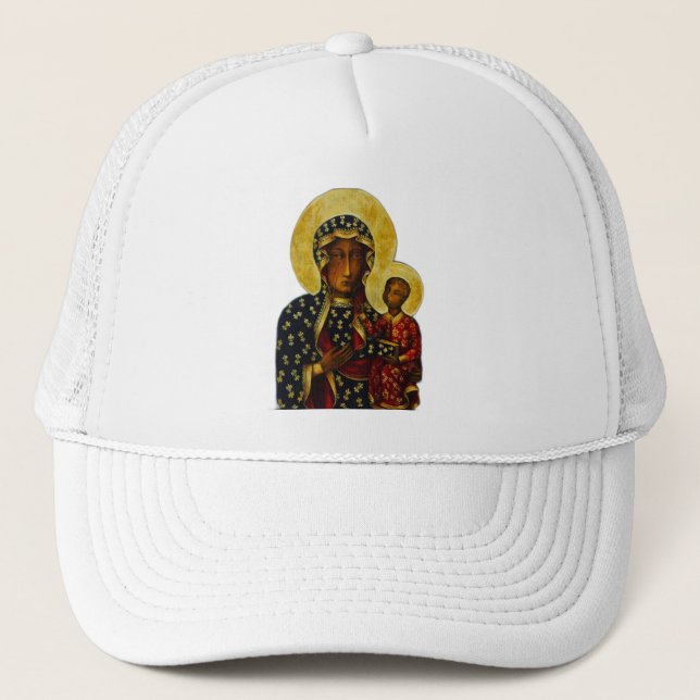 Casquette La Vierge Noire de Czestochowa (Devant)
