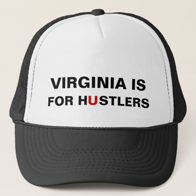 Casquette La Virginie est pour les requins (Devant)